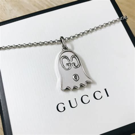 Gucci ladies ghost necklace